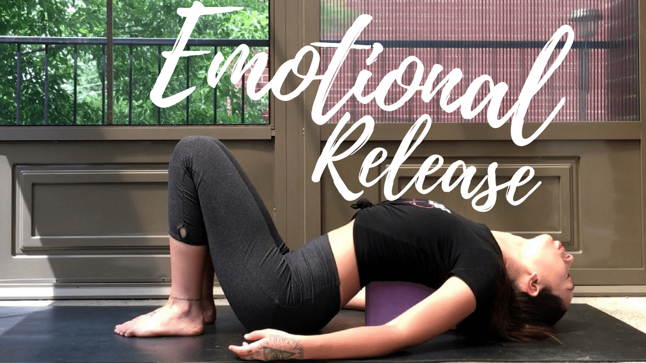 Emotional Release | Yoga Block Massage \u0026 Deeper Back Bend ...